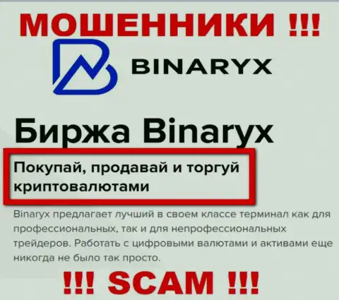 Будьте очень внимательны ! Binaryx Com это явно мошенники ! Их работа противоправна