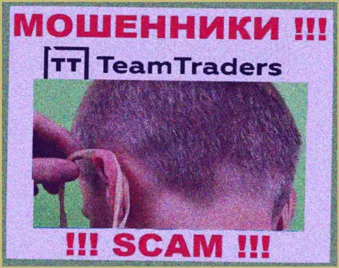 С Team Traders не сумеете заработать, затянут в свою организацию и сольют подчистую