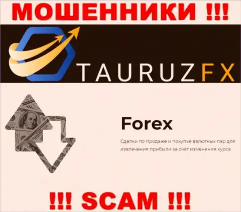 Forex - это конкретно то, чем занимаются internet-мошенники TauruzFX
