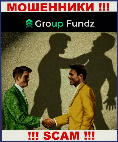 GroupFundz - это МОШЕННИКИ, не нужно верить им, если будут предлагать увеличить депозит
