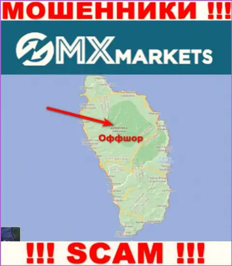Не верьте махинаторам GMX Markets, поскольку они зарегистрированы в оффшоре: Dominica