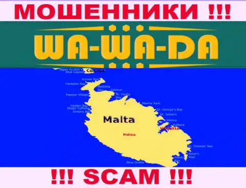 Мальта - именно здесь зарегистрирована контора Wa Wa Da