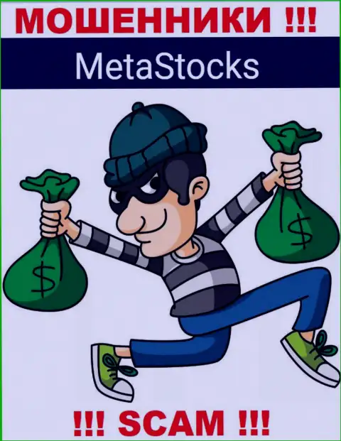 Ни финансовых средств, ни дохода с MetaStocks не получите, а еще и должны останетесь данным интернет мошенникам
