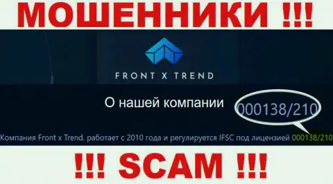 Хоть FrontXTrend и представляют на сайте лицензионный документ, помните - они в любом случае ЛОХОТРОНЩИКИ !!!