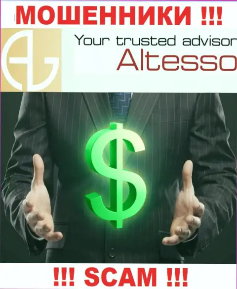 Взаимодействуя с компанией AlTesso Org, Вас однозначно разведут на оплату налога и обуют - мошенники