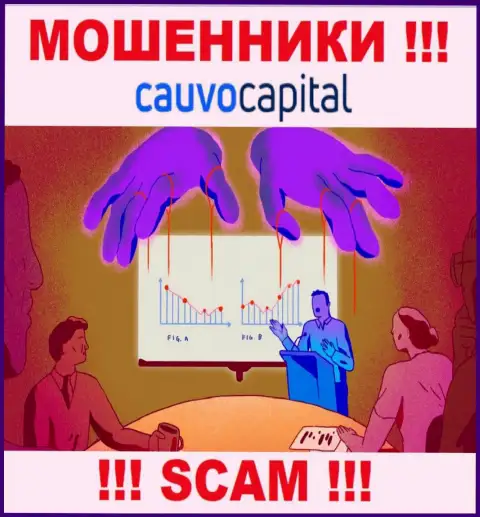 Не надо соглашаться связаться с internet шулерами CauvoCapital, воруют вложенные денежные средства