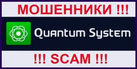 Эмблема шулерской форекс конторы Quantum System Management