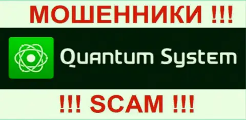 Логотип лохотронной Форекс брокерской компании Quantum-System