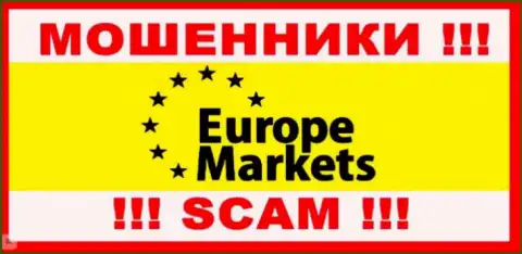 Europe Markets - это МОШЕННИКИ !!! SCAM !!!